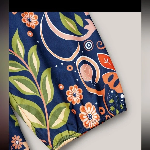 BloomChic - Colorful Boho Dress with Pockets
Midi Dress- 14/16 -like new - Picture 4 of 8